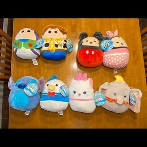 Squishmallow Disney Set (8in)